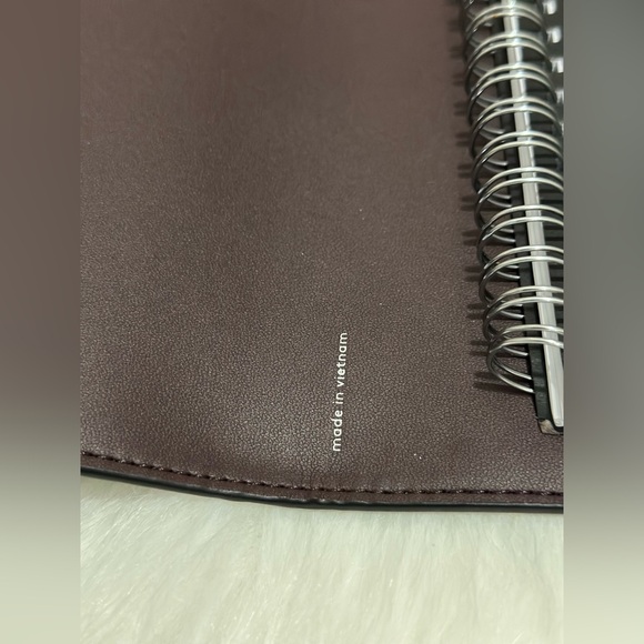 Coach Butterfly Print Notebook In black with sequins. - Picture 8 of 11